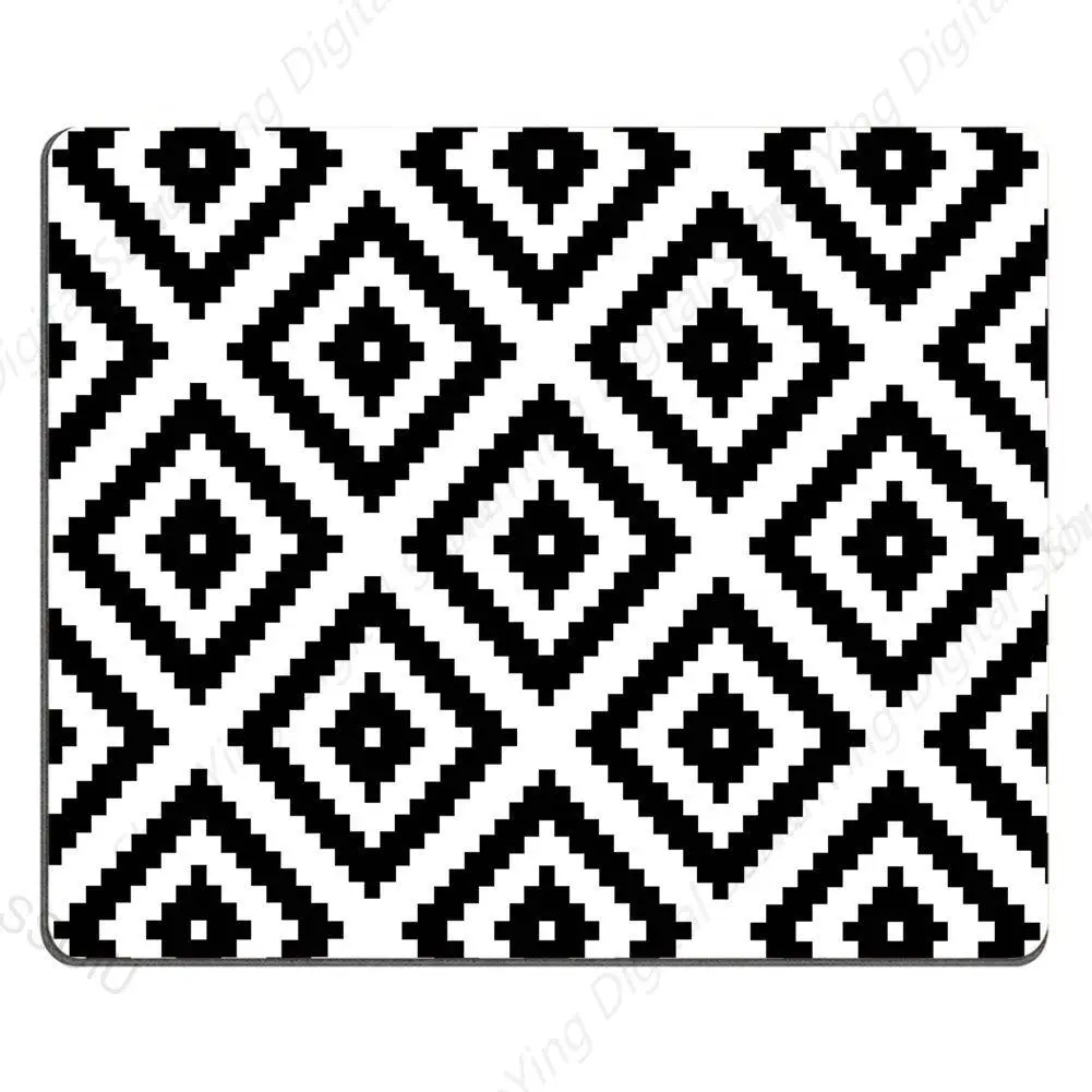 Белый и черный коврик для мыши серии подарки нескользящие коврики подходящие