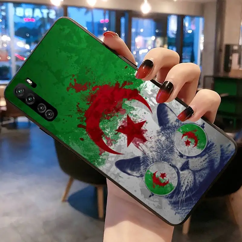 Чехол с флагом Алжира для телефона Huawei P20 P30 P40 lite E Pro Mate 40 30 20 P Smart 2020 |