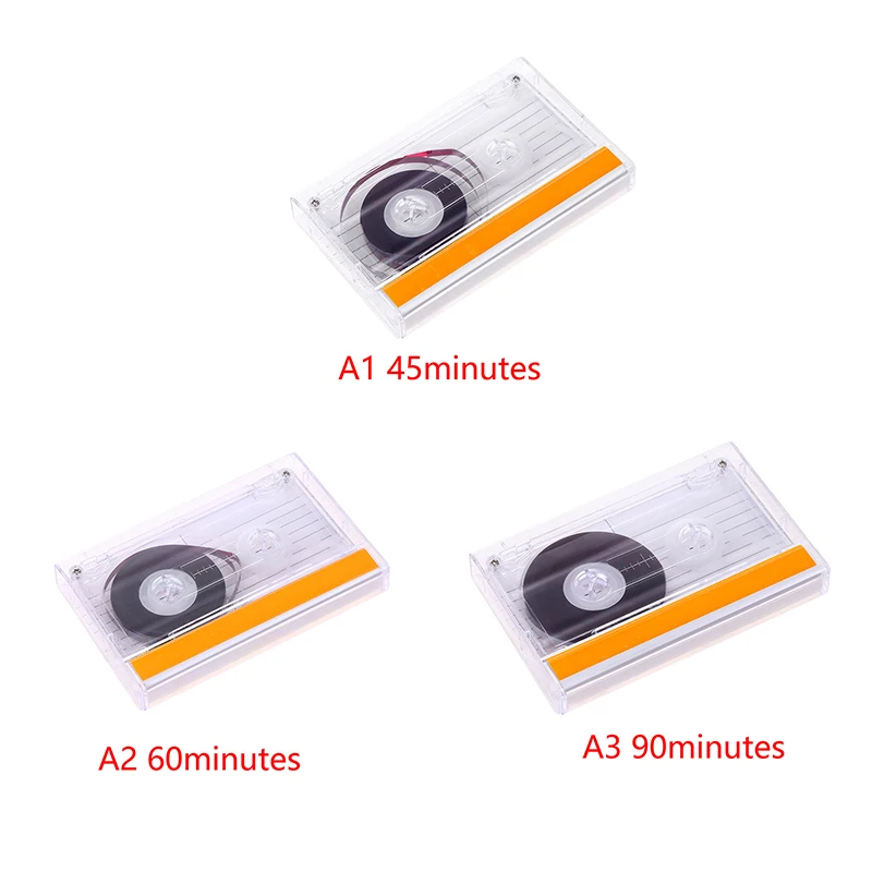 Стандартная кассета пустая лента проигрыватель с 45/60/90 запись речи и музыки в