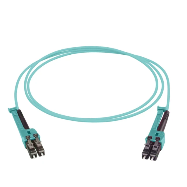 

Multimode Fiber Cable 50/125 OM4 LC to LC UPC Duplex OFNR 2.0mm MMF Fiber Optic Patch Cord