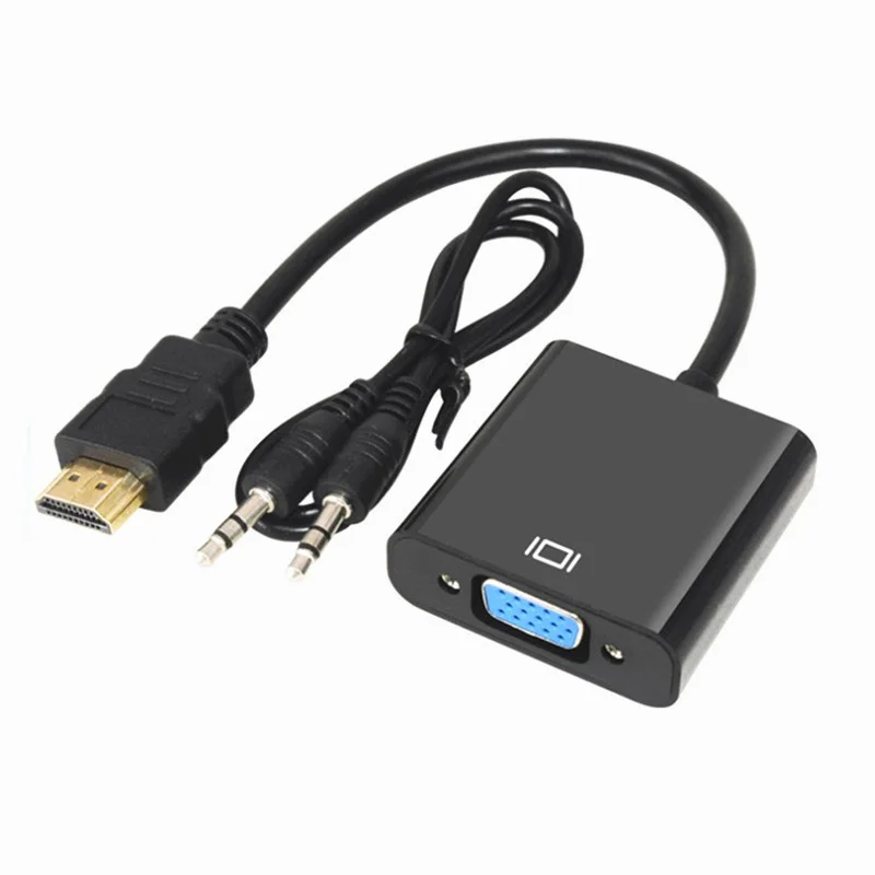 Кабель-преобразователь 1080P HDMI-совместимый с VGA кабель-преобразователь Hdmi