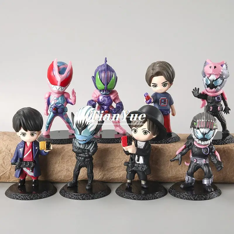 

8 шт./комплект, игрушечные фигурки Каменского райдера, 10 см