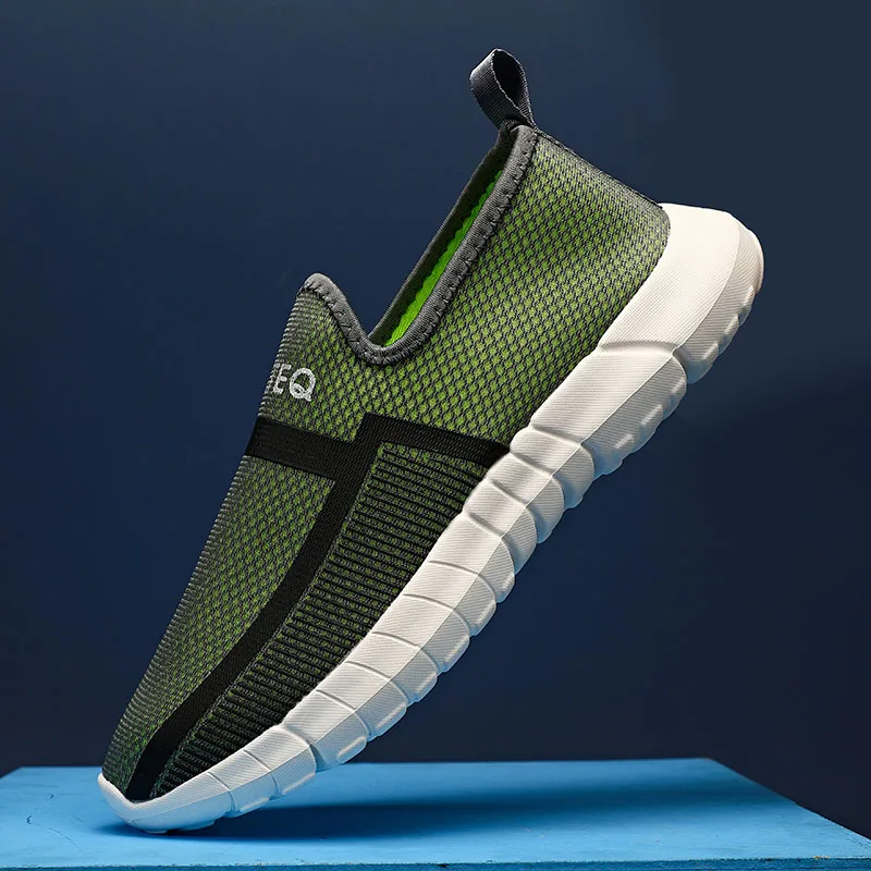 YRZL мужские повседневные кроссовки дышащая спортивная обувь нескользящая