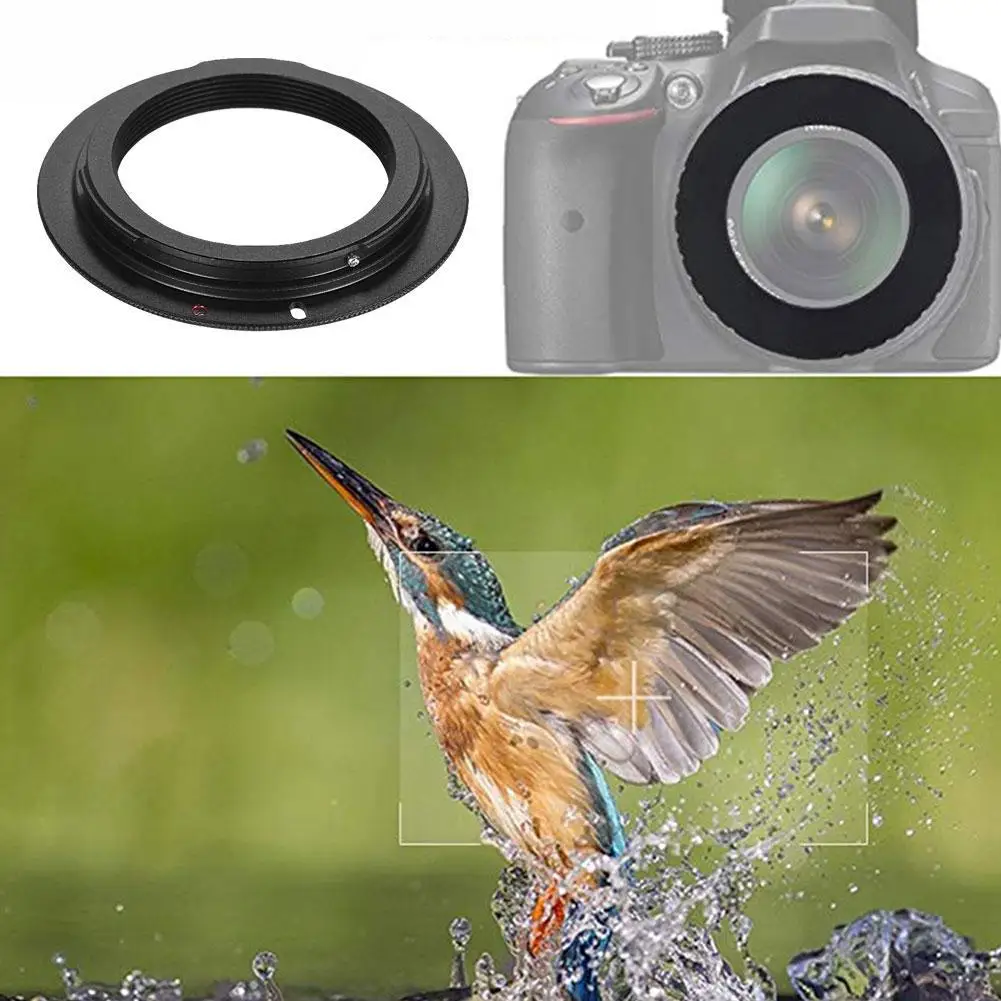 Металлический адаптер для объектива M42 с винтовым креплением к AI Nikon F камеры