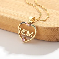 new mothers day gift jewelry mom diamond pendant ins temperament small necklace mexico hot selling accessories