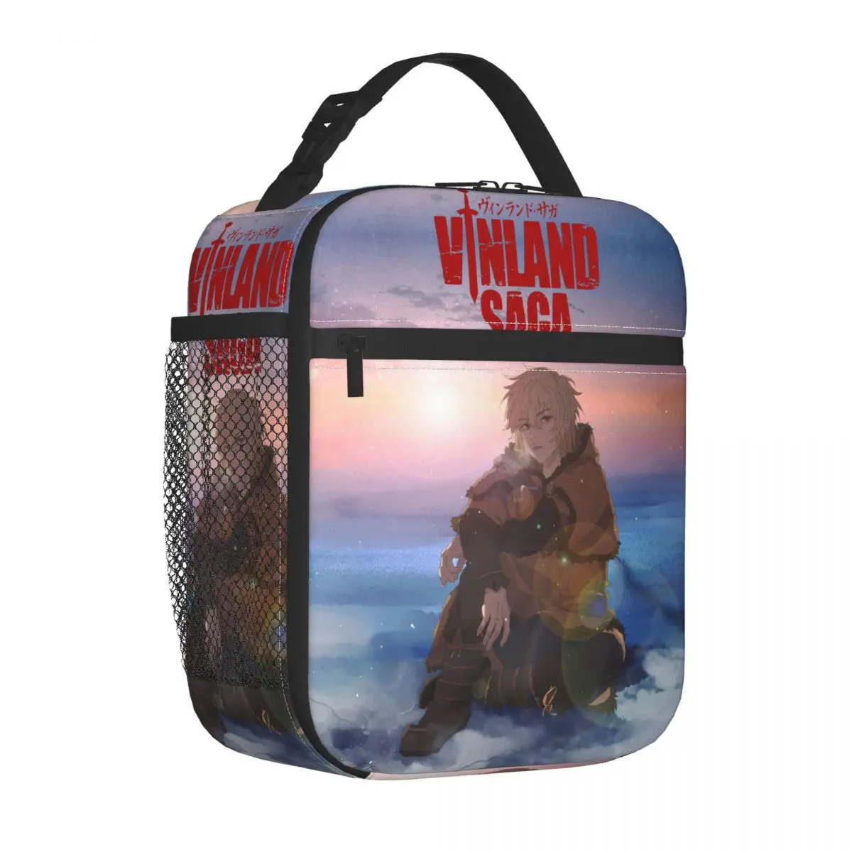 

Vinland Saga Insulated Lunch Bag Food Box Portable Cooler Thermal Lunch Box Travel