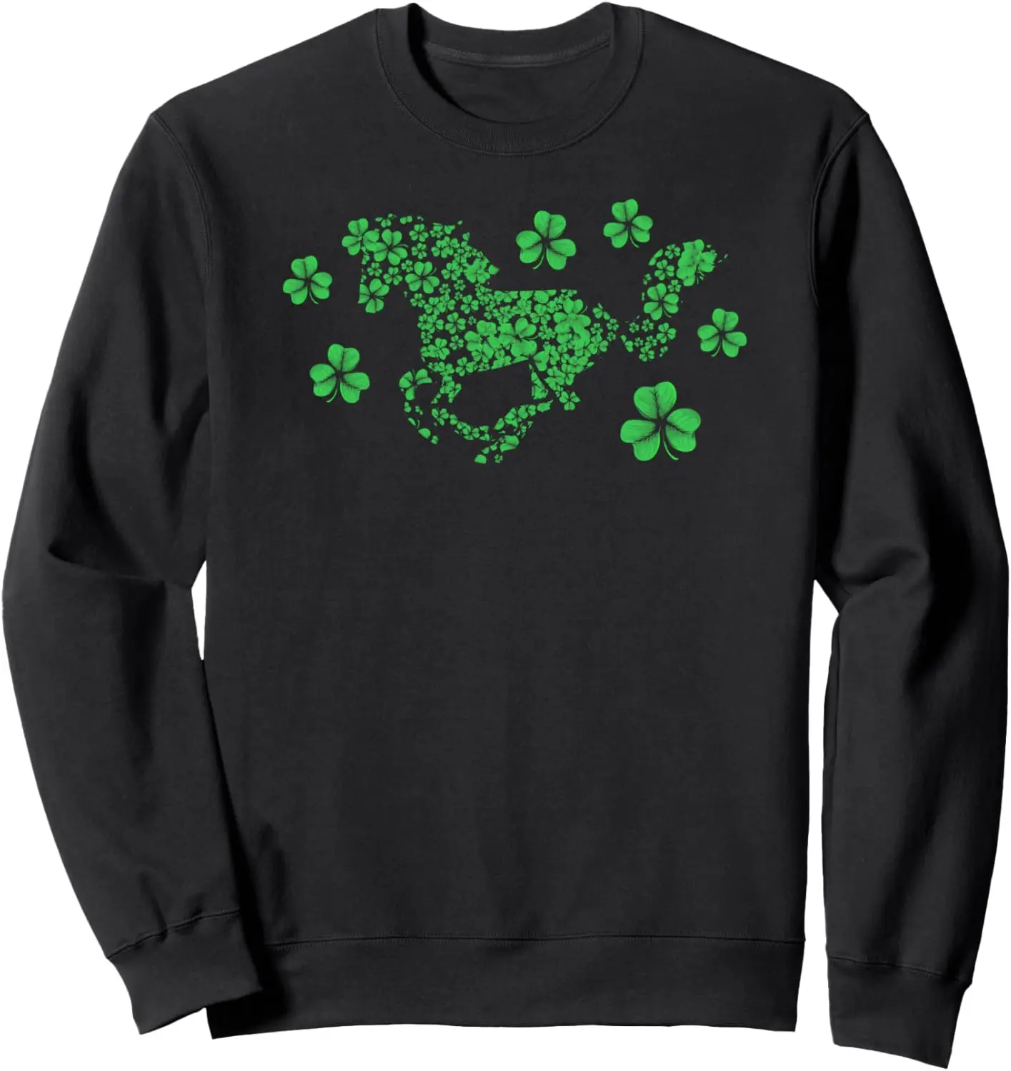 Толстовка Irish Horse Lover Horseback Riding Equestrian Rider Shamrock