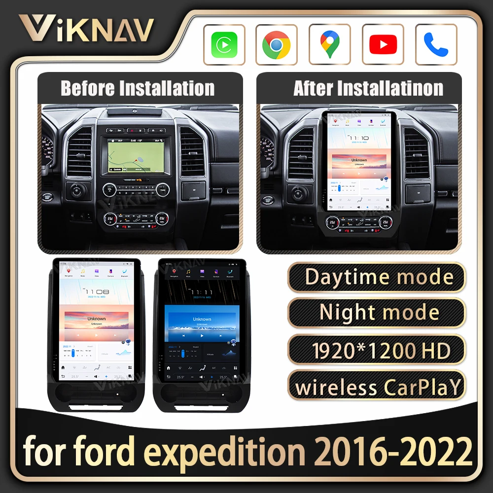 

Автомобильная Мультимедийная система на Android 12, 2016-2022, с экраном 14,5 дюйма