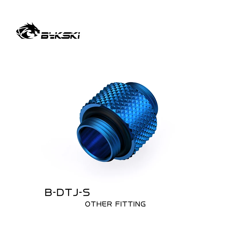 Фото BYKSKI G1/4 ''на G1/4'' двойное внешнее резьбовое соединение с резьбой адаптера папа-папа разъем 4,5 мм для водяного охлаждения №3
