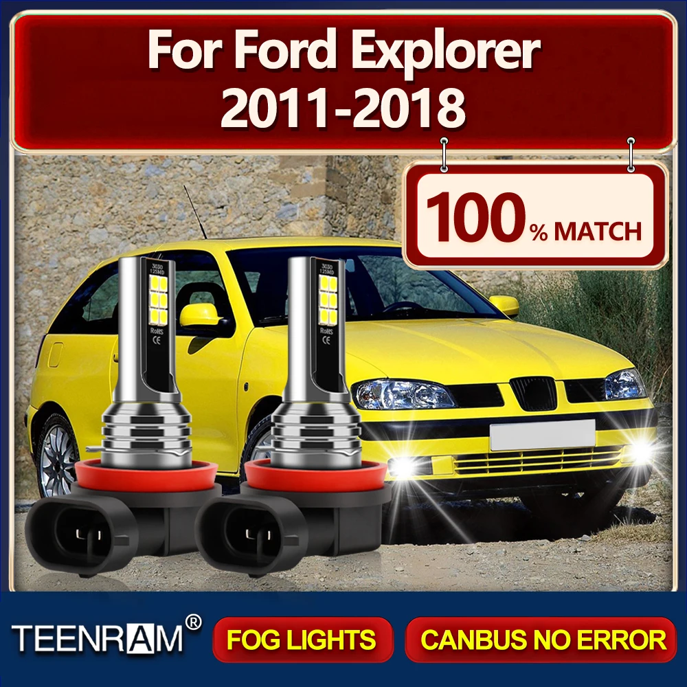 H8 H9 H11 светодиодные автомобильные противотуманные фары 20000LM Супер яркие лампы 6000K