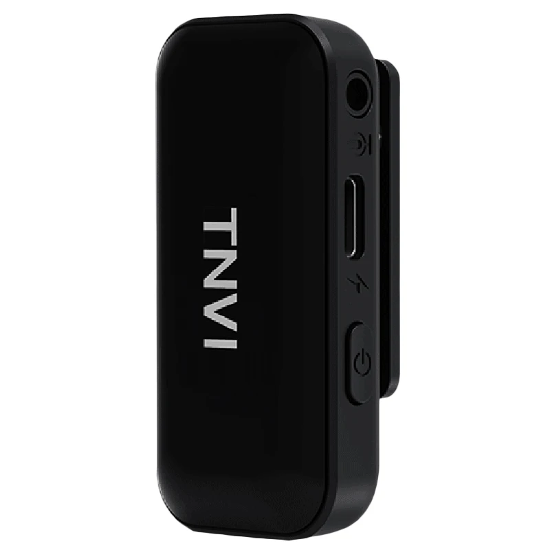 

TNVI V3 Wireless Microphone System With Rechargeable Transmitter Reveiver Lapel Lavalier Microphone For Smartphone Computer