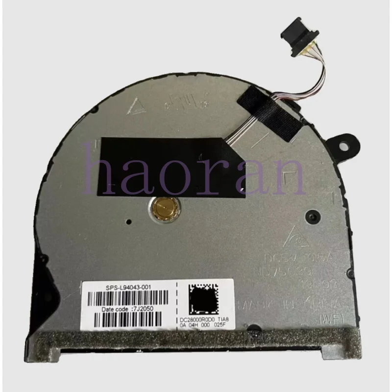 Для HP Envy 13-BA 13-ba0017TX TPN-C145 охлаждающий вентилятор