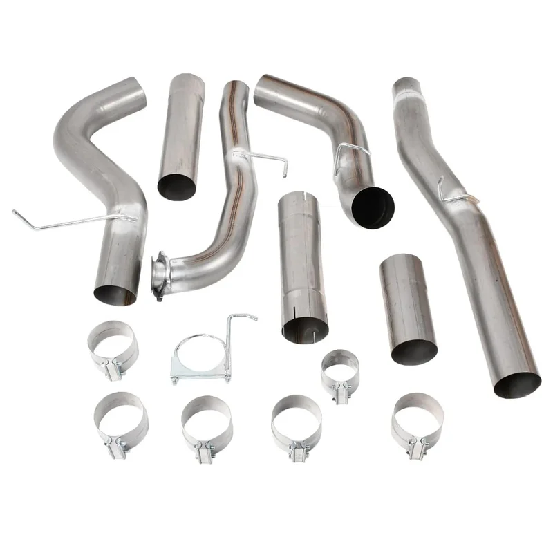 Фото Хит продаж: 5-дюймовая гоночная труба (race pipe) для 2500 3500 6.6L Duramax L5P 2017-2024, автозапчасти №3