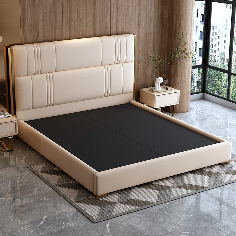 Рисунок 4 - Кожаная прикроватная кровать из толстой кожи