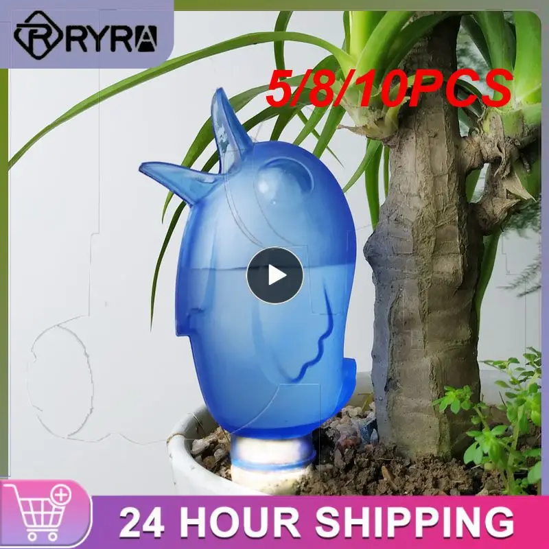 

5/8/10PCS Bird Shape Drip Device Birdie Automatic Watering Tool Birds Indoor Drip Irrigation Watering Garden Automatic