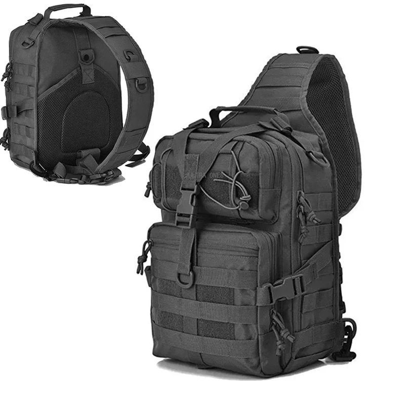 

Тактическая нагрудная Сумка Molle, рюкзак для альпинизма, пешего туризма, занятий спортом на открытом воздухе, охоты, стрельбы, тренировок, военные регулируемые сумки через плечо