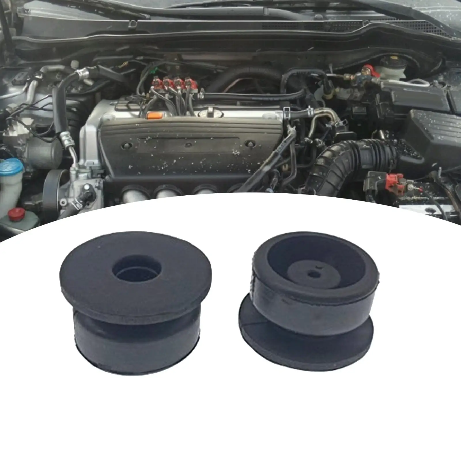 

2 Pieces Radiator Cushion Lower Mount Bushing for Honda Cr-V Accord