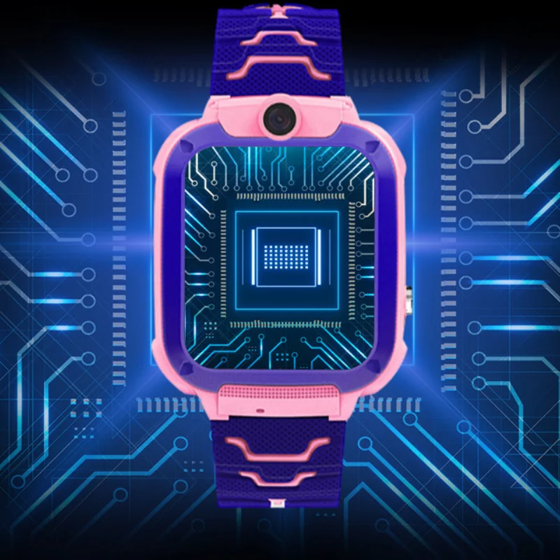 Детские умные часы водонепроницаемые IP67 с функцией отслеживания местоположения