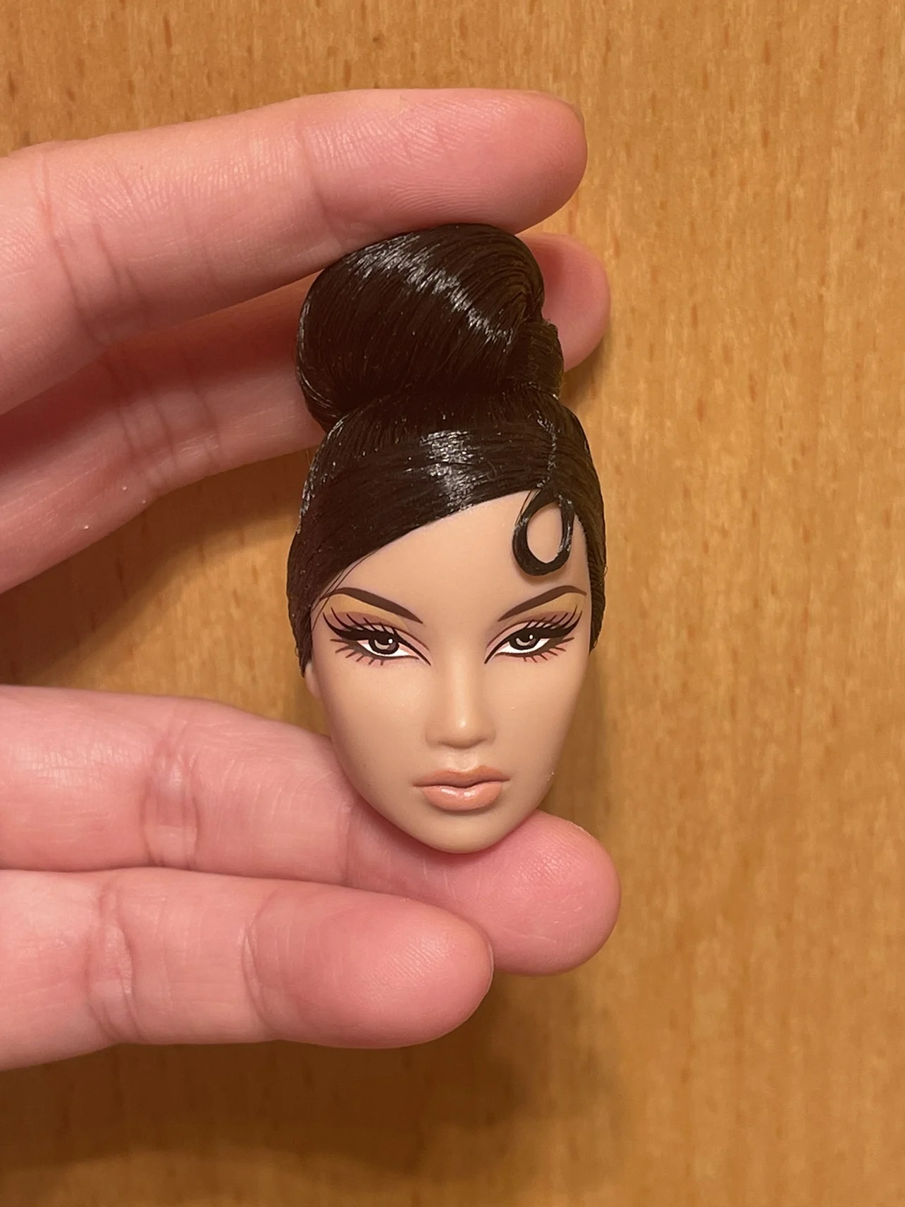 

30cm Original FR pp head FR Dominique doll heads Fashion license head quality doll heads girls Dressing DIY toy parts