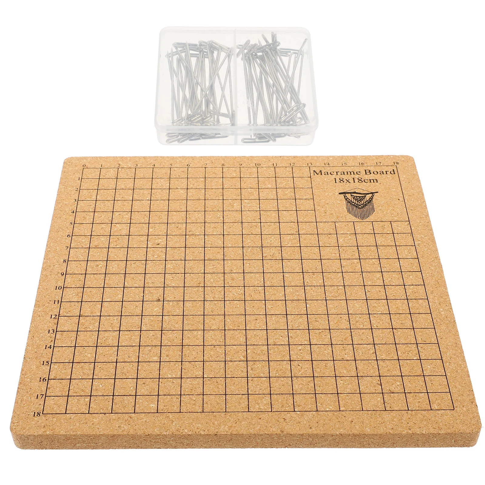 Доска и булавки для макраме плетеная крепежная пластина иглы вязания крючком