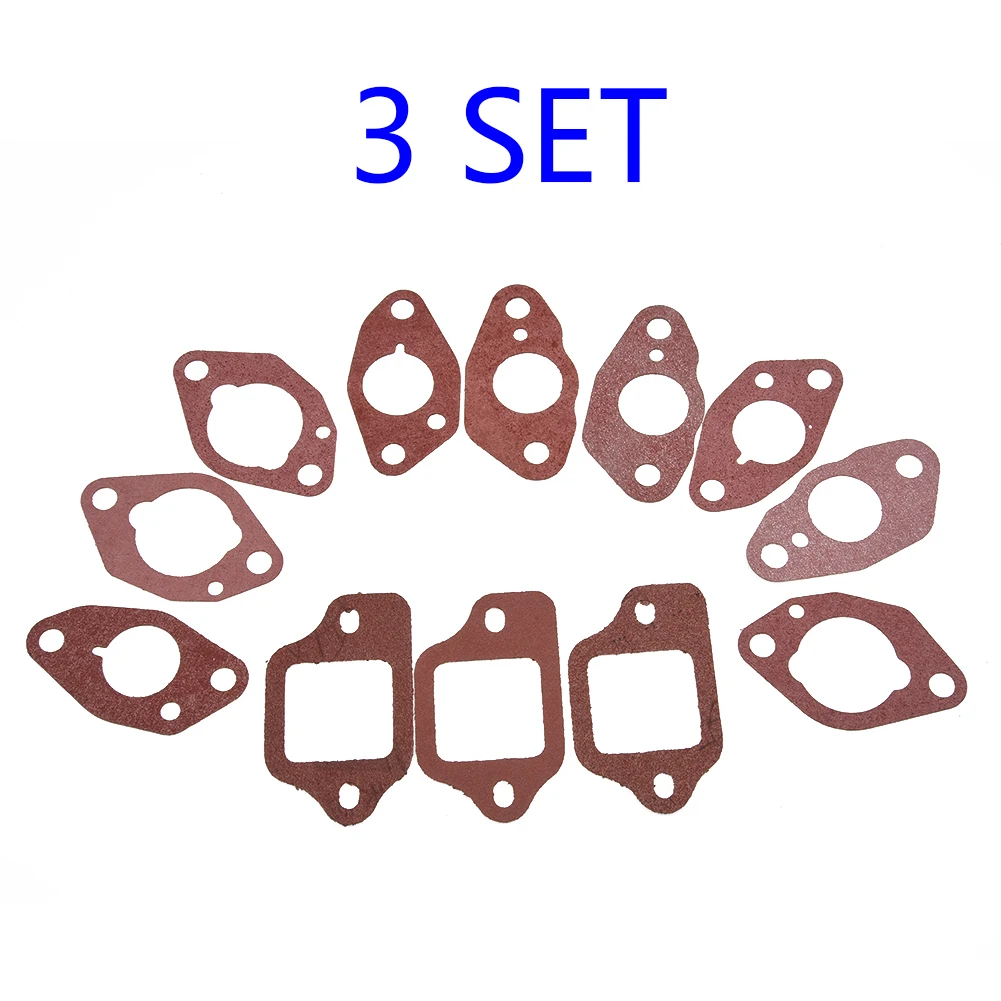 

3 Sets Of Carburetor Gasket For Honda GC135, GCV135, GC160, GCV160 Carburettors And HRX246, HR476 And HR536 Lawnmowers Parts