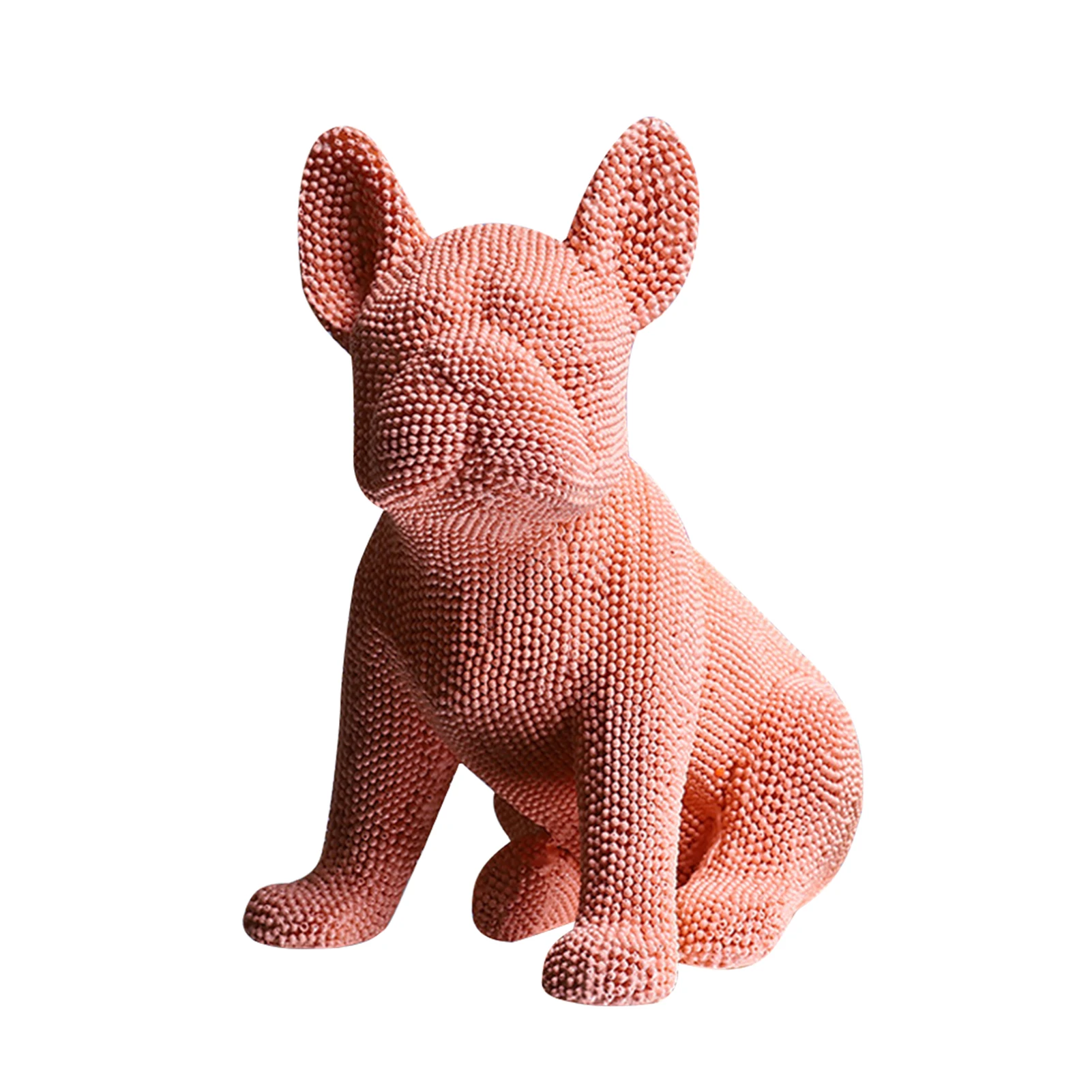 

Modern For Desk Office Home Decor Kids Toy Bedroom Sculpture Crafts Dog Figurine Ornament Car Indoor DIY Resin Statue