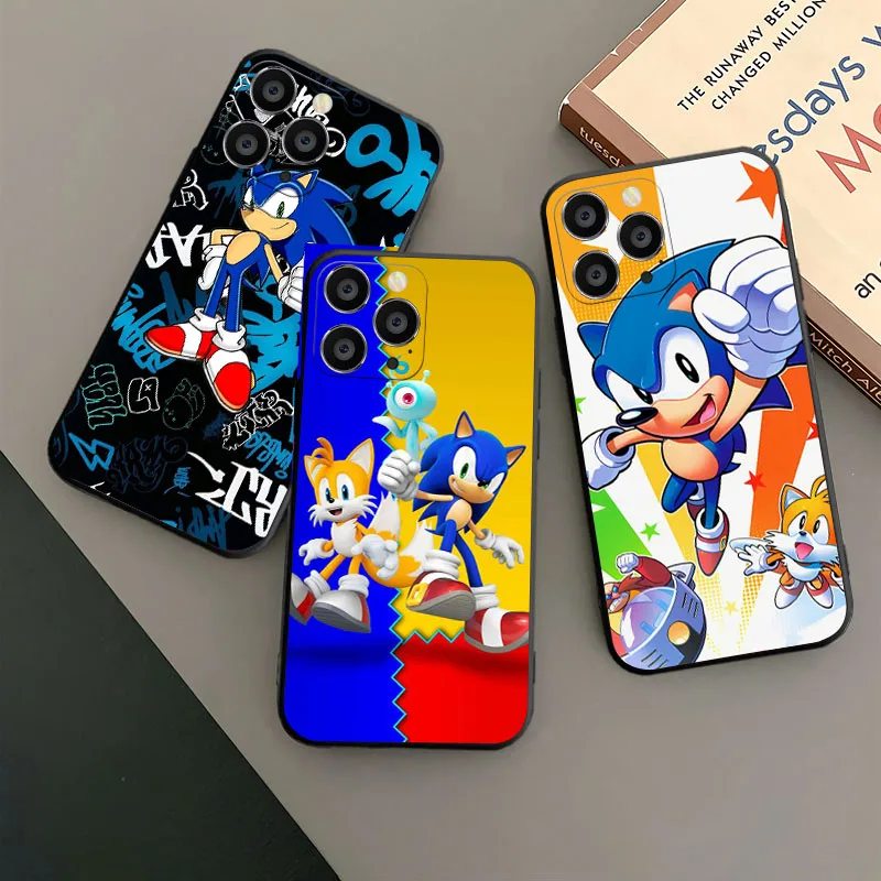 Фото CK-29 Magic Cartoon S-Sonics Phone Case For Huawei Y6 Y6S Y6P Nova 2 2i 3 3i 4E 5T P20 P30 Lite Pro №5