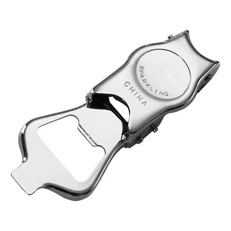 

Wine Bottle Resealer Stainless Steel Champagne sealer Champagne Stopper Multifunctional Bottle Opener Cork Sparkling accessory