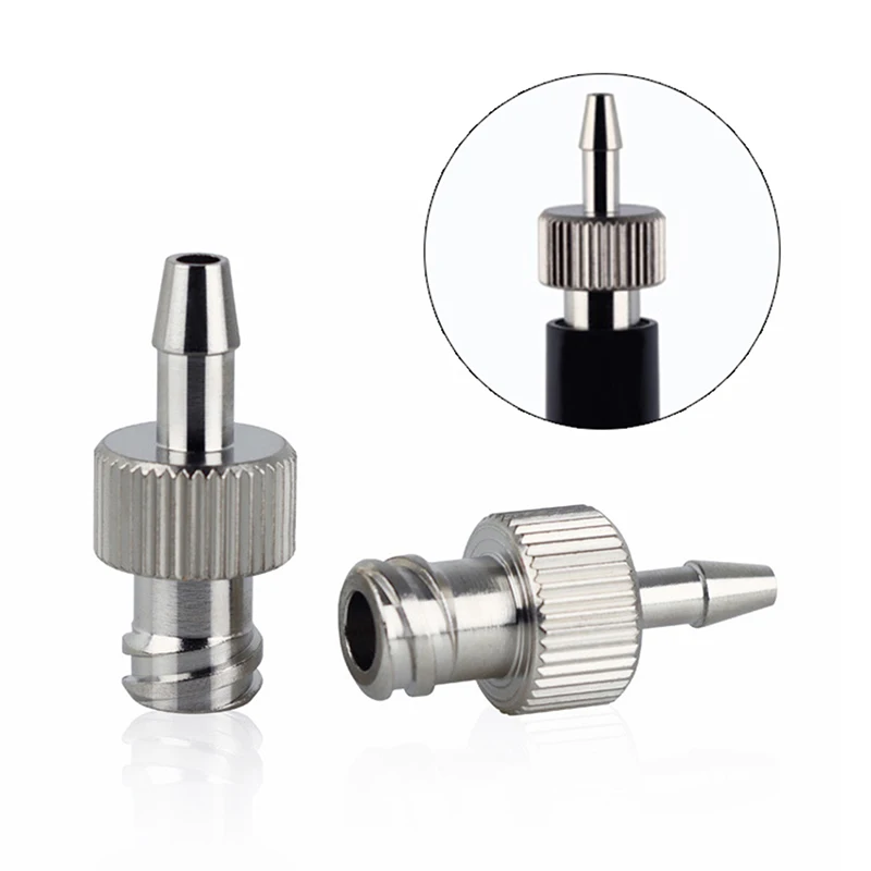 

1pcs Metal Nickel Plated Brass Dispensing Glue Subpackaging Syringe Barrel Luer Lock Adapter Fitting Connector