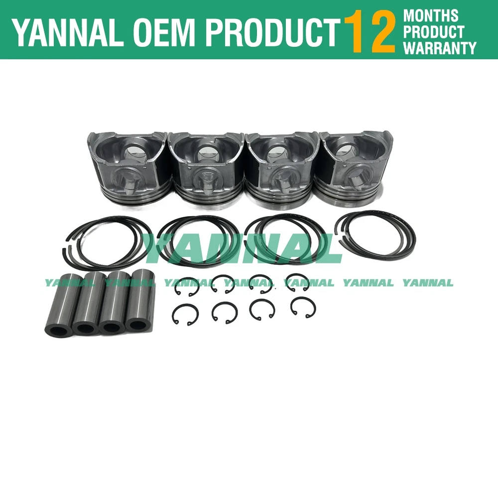 V3300 V3300DI 16 В комплект для капитального ремонта двигателя Kubota прокладка кольцо