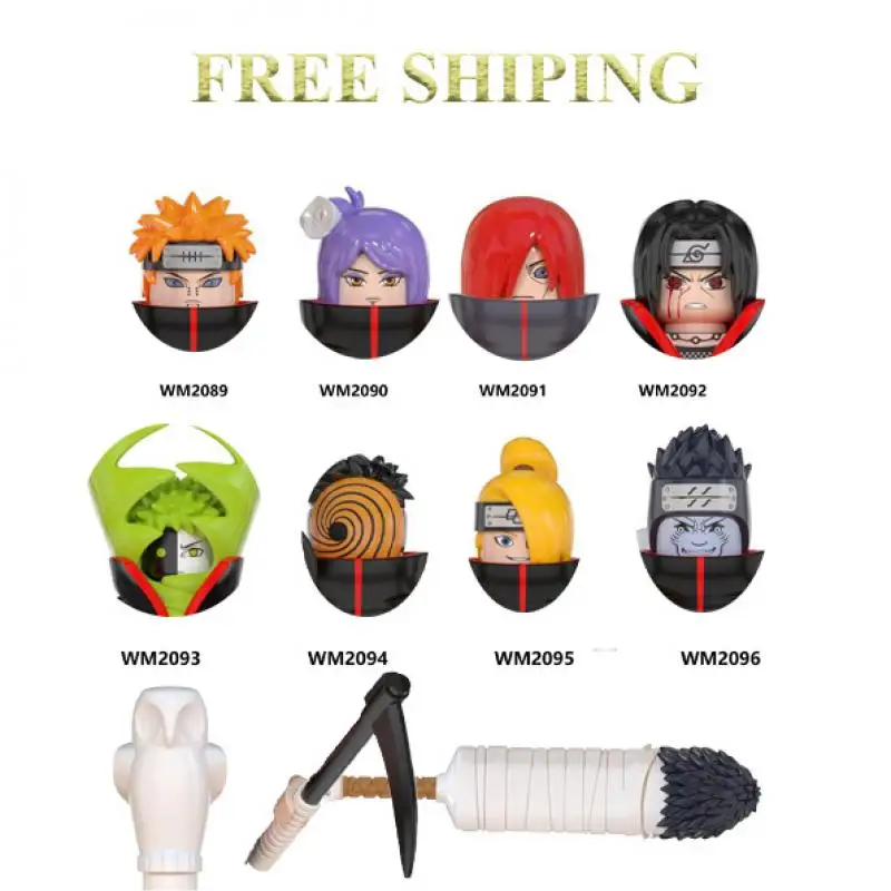 

Мини-фигурки героев мультфильма «Наруто», WM6106