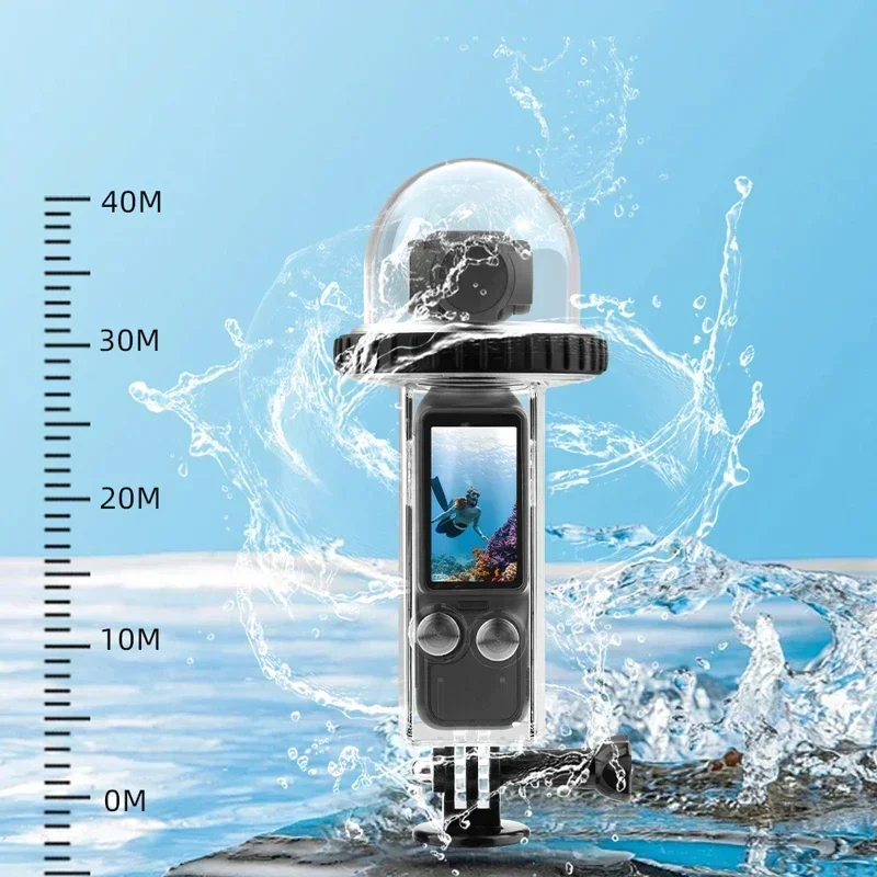 Фото Водонепроницаемый чехол для DJI OSMO POCKET 3, защитный чехол для подводного дайвинга и плавания, устойчивый к падениям чехол, аксессуары для карданной камеры №2