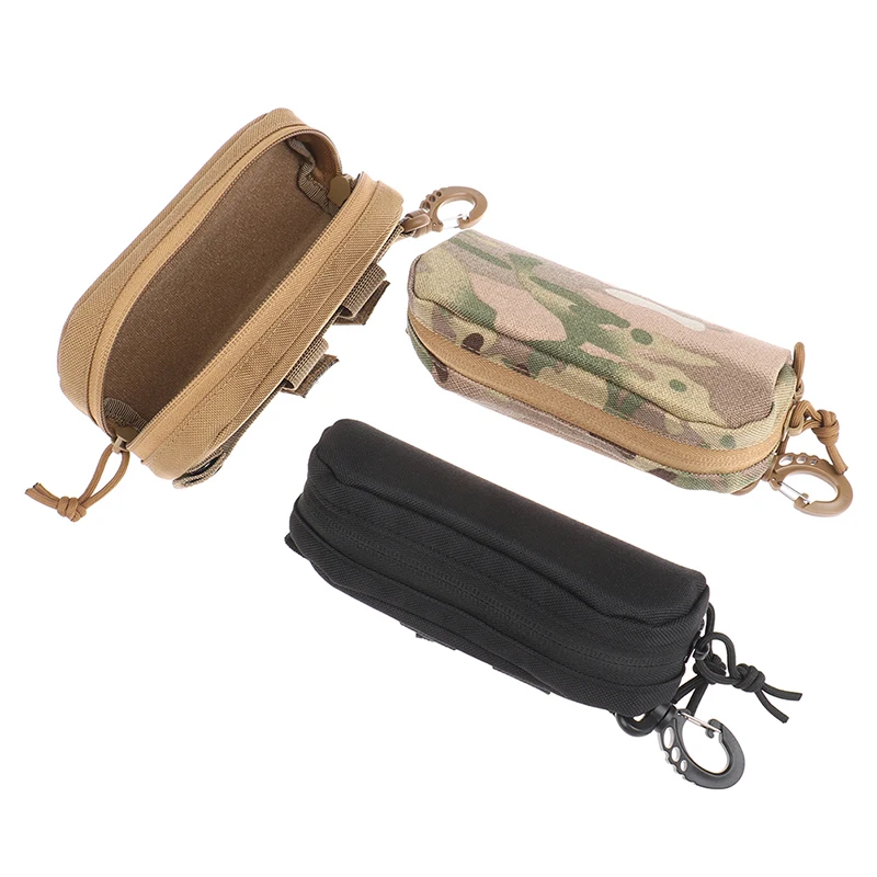 

Тактический Чехол для очков Molle, повседневная поясная сумка для солнцезащитных очков, универсальные военные армейские аксессуары для охоты, органайзер, Чехол для очков, сумка