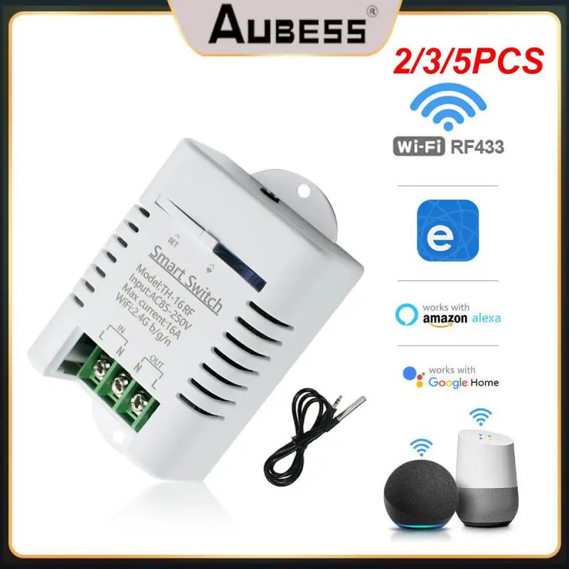

2/3/5PCS 16a Apple Homekit Accessories Foldable Zigbee Socket 433mhz Smart Plug Zigbee Thermostat Smart House Smarthome
