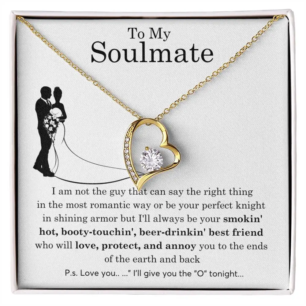 Женская цепочка с подвеской в виде сердца