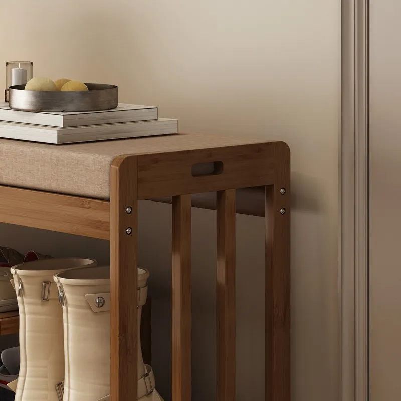 VA5 Скамья для пеленания обуви бытовая входная скамья скандинавская шкаф хранения