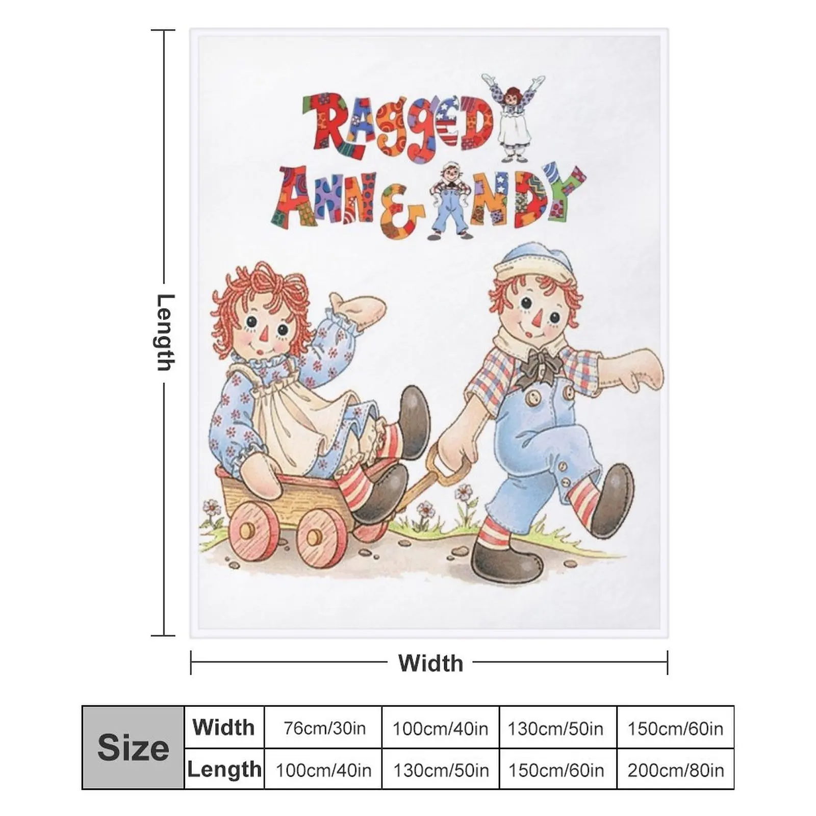 Одеяло Raggedy Ann And Andy
