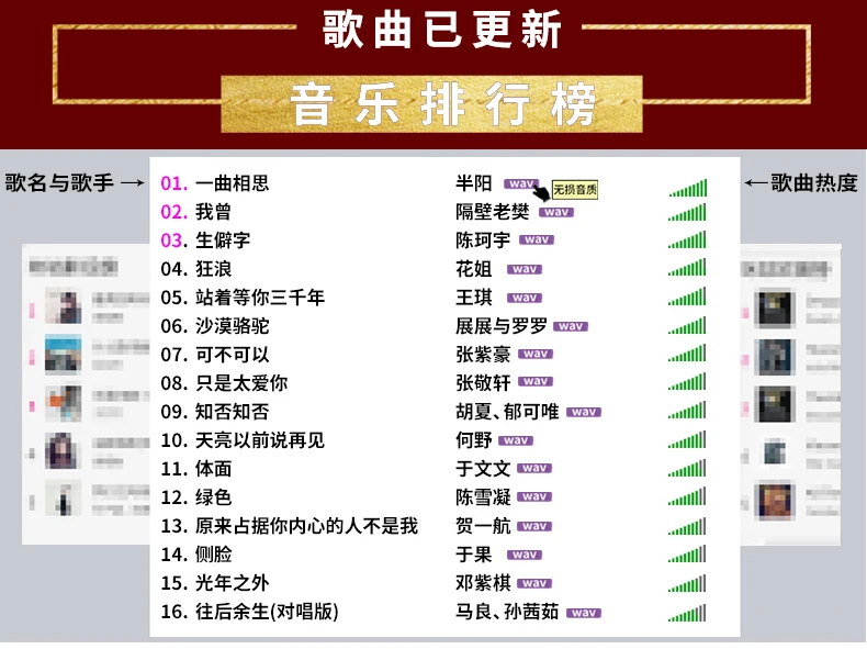 Китайская Музыкальная книжка китайские старые классические песни кантонские