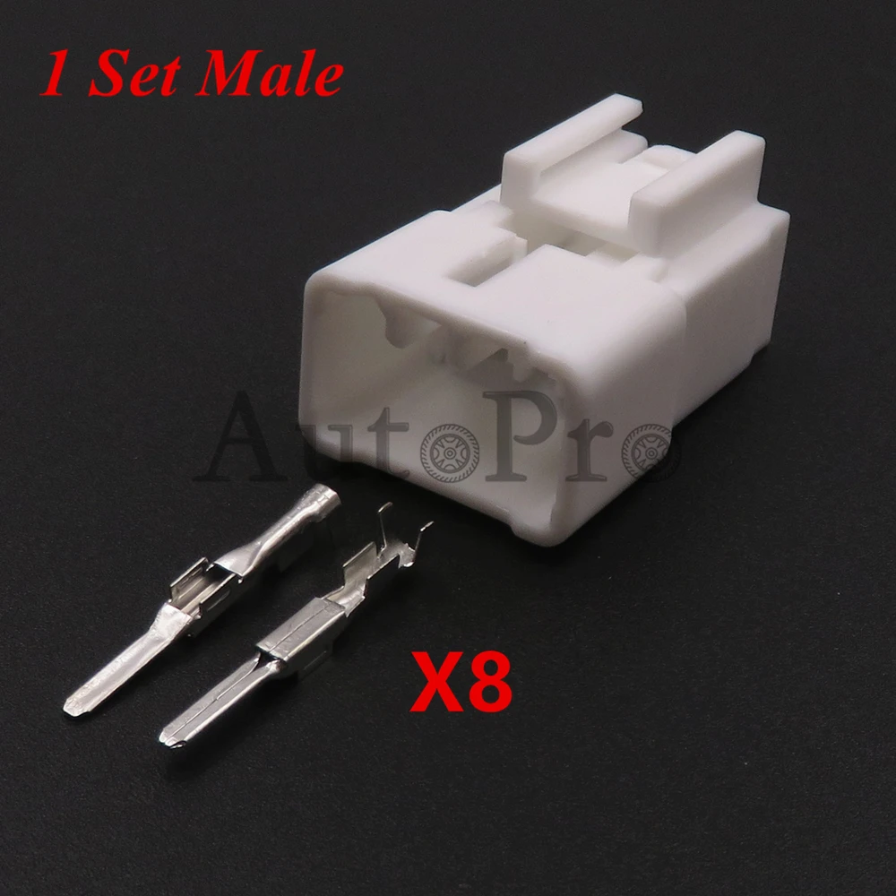 

1 комплект, 8-отверстия MG651050 MG641053, автомобильный монтажный навигационный кабель, жгут проводов, разъем, автомобильный незапечатанный разъем для Toyota