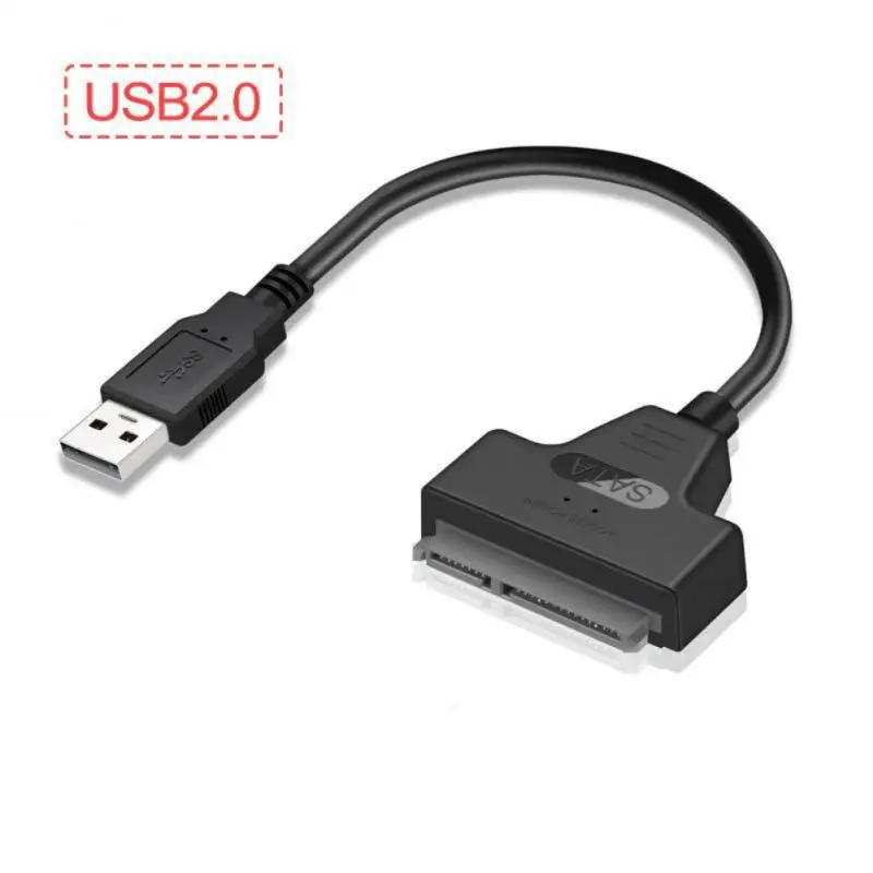 

Кабель Usb Easy Drive, совместимый кабель-адаптер, Поддержка жесткого диска Usb3.0 2,0 к Sata для 2,5 дюймового жесткого диска, Кабель-адаптер