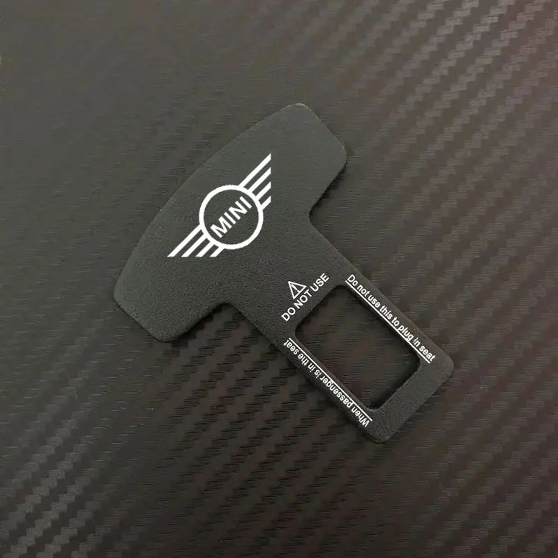 

Car seat belt latch plug card interior decoration supplies For Mini Cooper S R55 R56 R50 R53 R60 F55 F56 Countryman Accessories