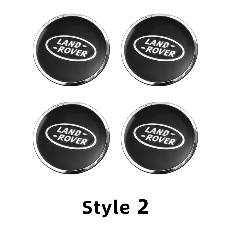 

Комплект Из 4 Колпачков Для Центра Диска Колеса 62 Мм Для Land Rover Discovery 3, 4, R4, LR2, Range Rover Evoque, Sport, Dand...