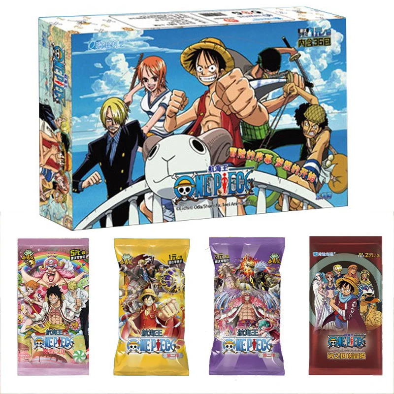 

Japanese Anime cards One Pieces Luffy Zoro Nami Chopper Franky Paper Collections Card Game collectibles Battle Child gife Toy