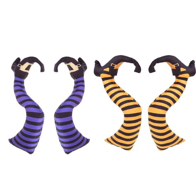 1 пара реквизит для ног злой ведьмы на Хэллоуин перевернутые ноги волшебника с