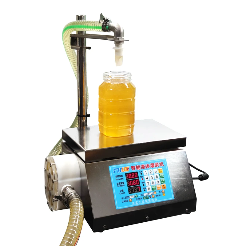 

Charliebeekeeping 2024 Automatic Honey Filling Machine Viscous Liquid Self Priming Gear Pump 8L/MIN Flow Rate Filling Machine