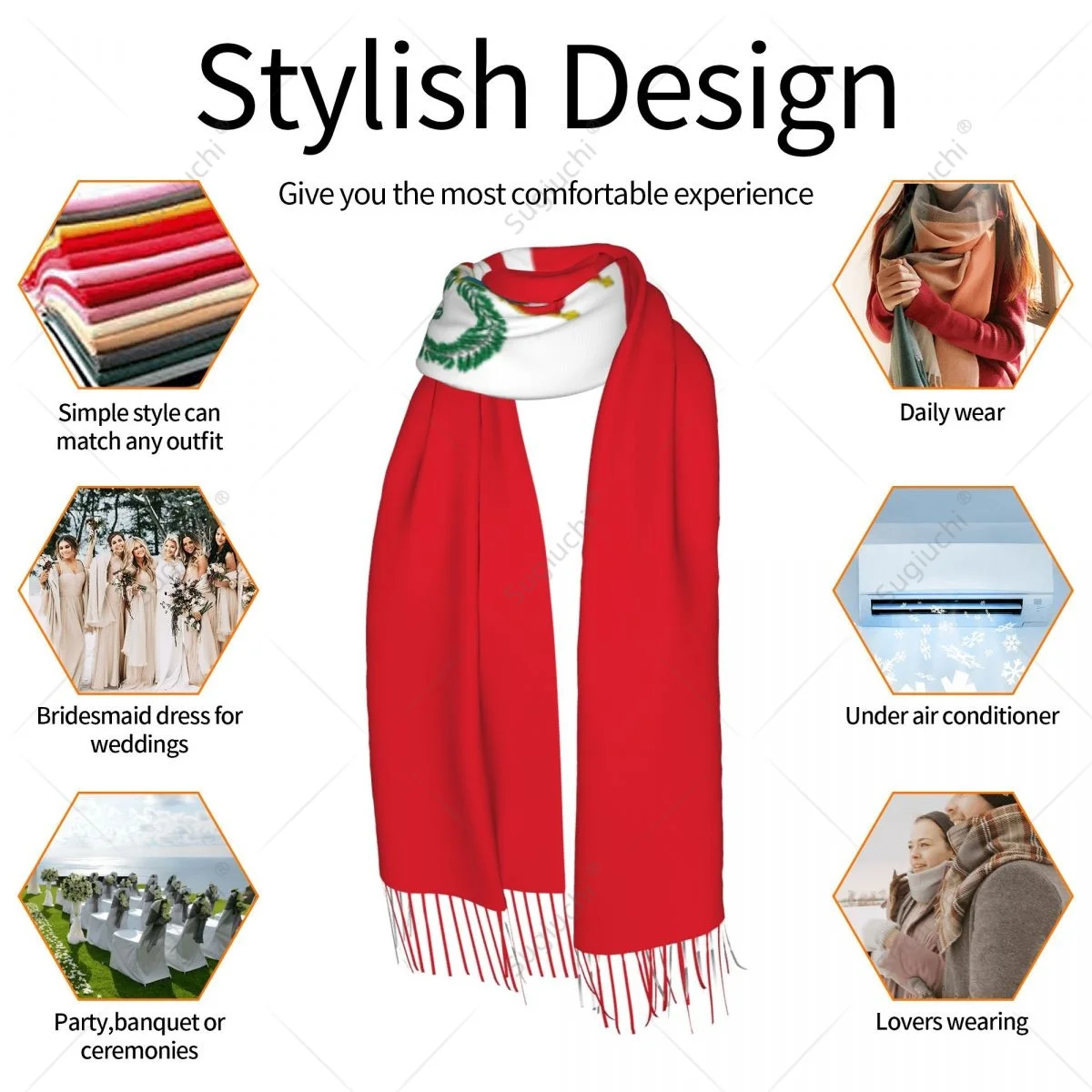 Перу оригинальная Пашмина теплая многофункциональная унисекс весна-зима