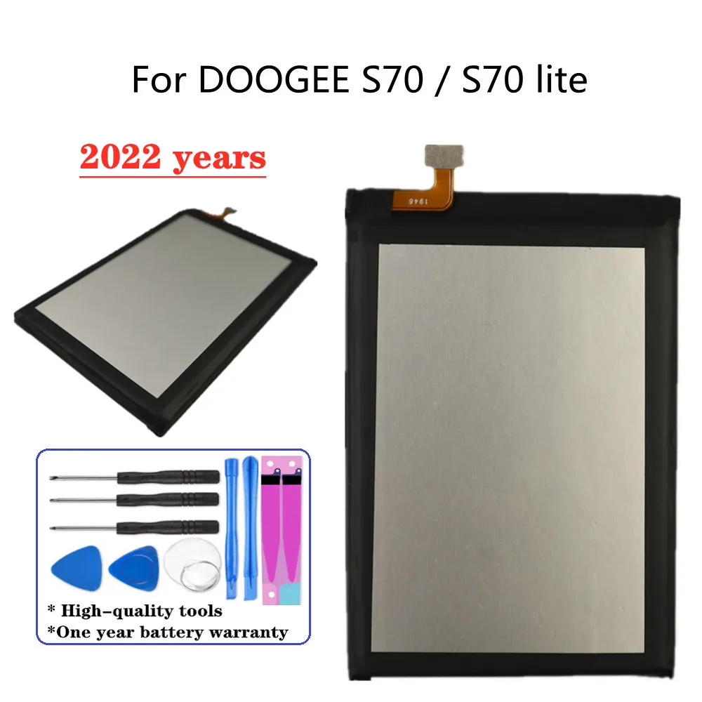 

New 5500mAh Replacement Battery For DOOGEE S70 / S70 lite s70lite 100% Original High Quality Batteries + Tools In Stock