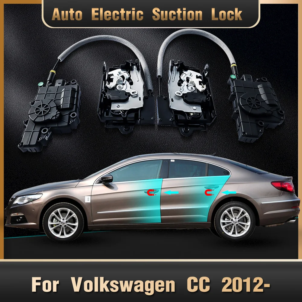 

Sinairyu умный Автомобильный Электрический Всасывающий дверной замок для Volkswagen VW CC автоматический мягкий закрытый супер тихий самовсасывающи...