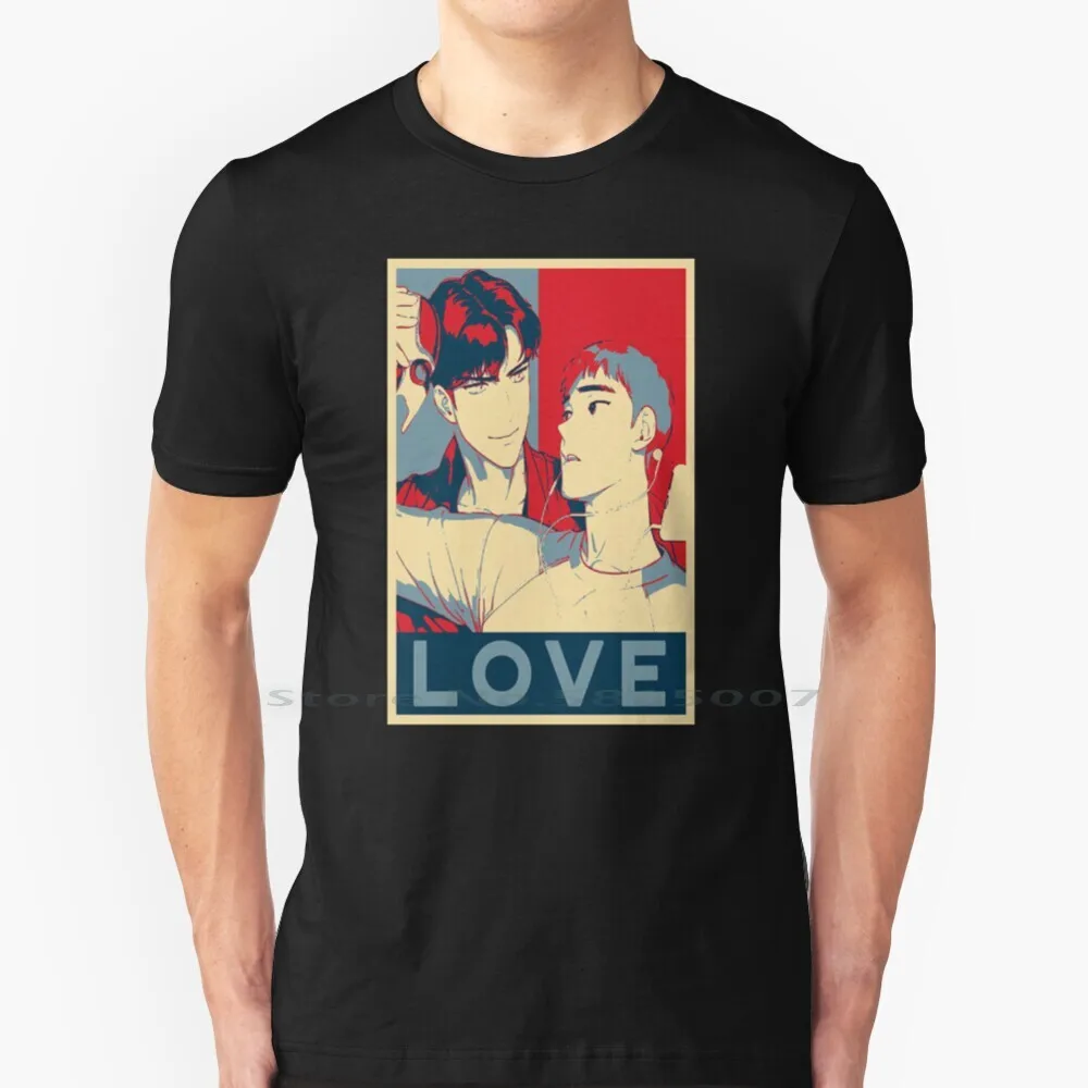 

Футболка с надписью «Love», 100% хлопок, размеры до 6xl