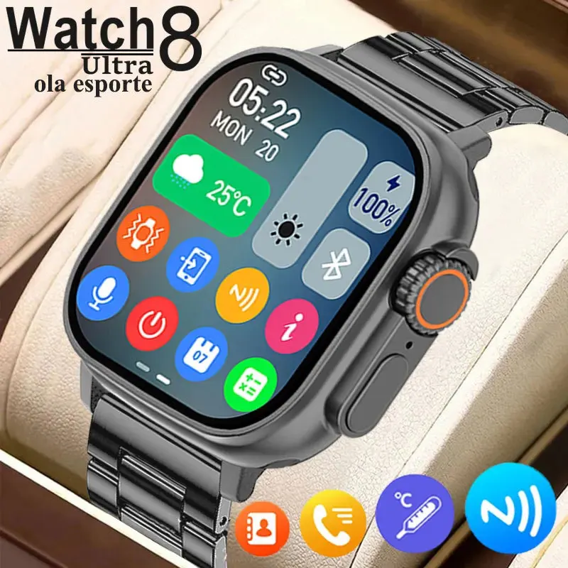

mart watch Ultra Series 8 Men SmartWatch Huaqiang North S8 Smart watch